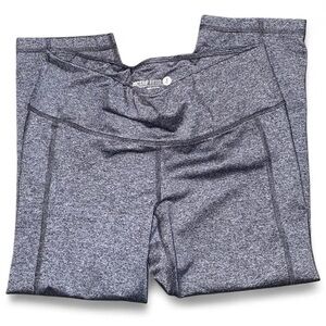 Old Navy Active Heather Gray Fitted Top